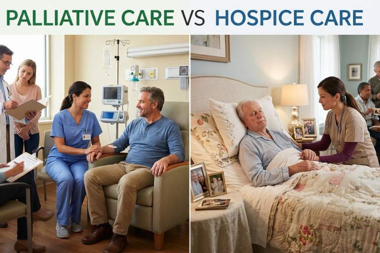 Palliative Care vs Hospice Care